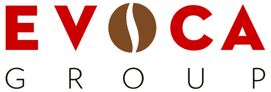 Evoca group logo vector