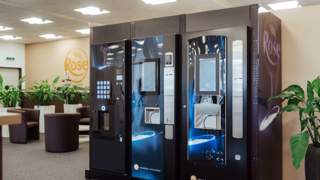 Rose verpflegt Showroom in Hinwil